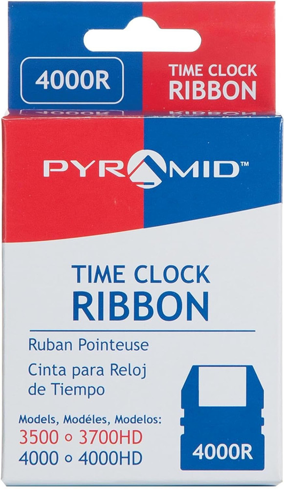 Pyramid™ Time Clock Replacement Ribbon For 3500/3700 Models I