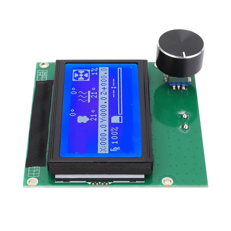 12864 LCD Screen Assembly 3D Printer LCD Display Screen With Control Panel 12864