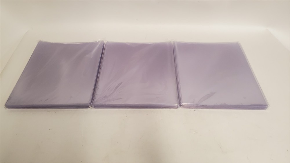 30 Count 8.5" x 11" Clear Hard Rigid Plastic Top Loader Protector Sleeve Holders