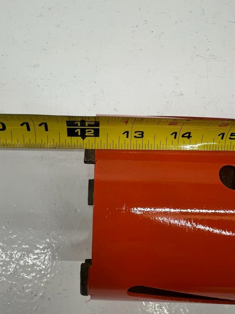 Diamond Core Drill Bit 5"dia x 10" long with 5/8-11 threaded