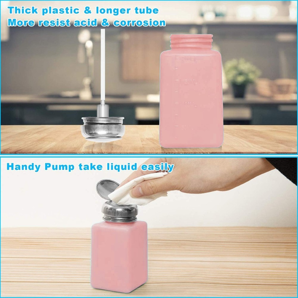§ 200ml Solvent Dispenser Prevent Splashing Static Dissipative Push Down Type