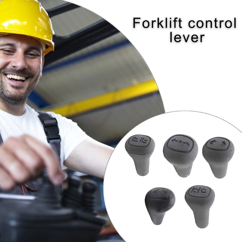 5pcs Forklift Handle Leverage Knob Sturdy Construction for Improved Efficiency