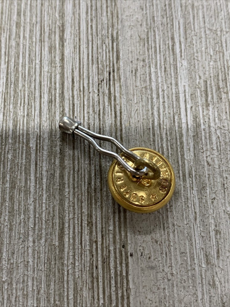 USMC ANODIZED GOLD POCKET BUTTON