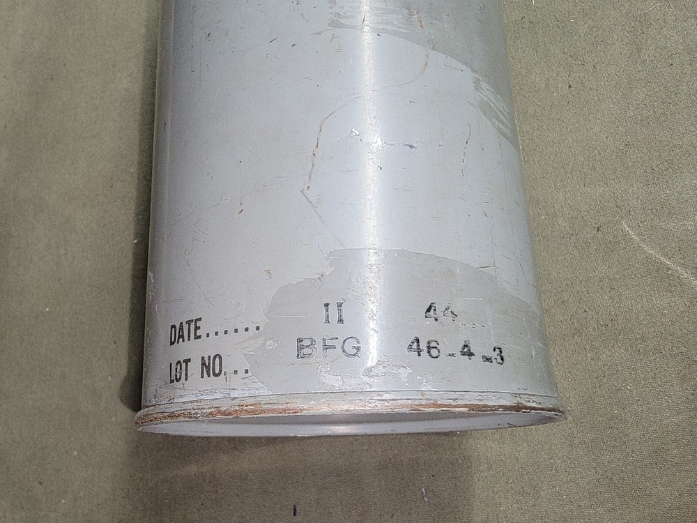 WWII M10A1 Service Cannister Dated 1944 MISSING KEY