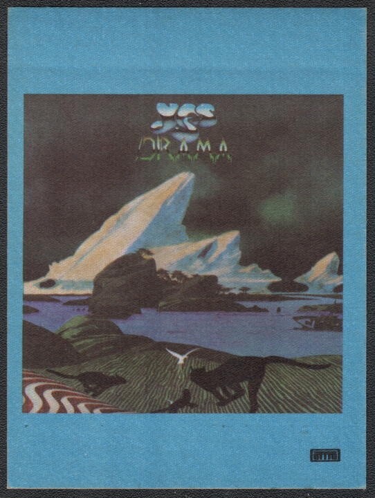 Yes Backstage Pass - 1980 Cloth Pass