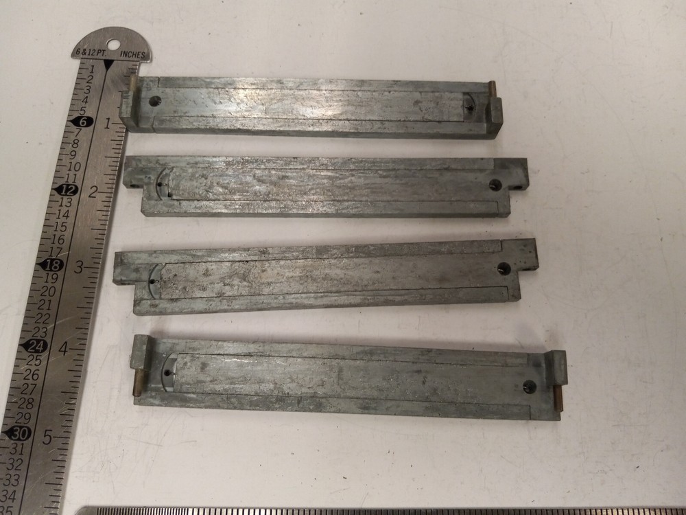 Letterpress Quick-Eze / Quick-S Hand Set Type Securing System 4 15/16x 5 5/8