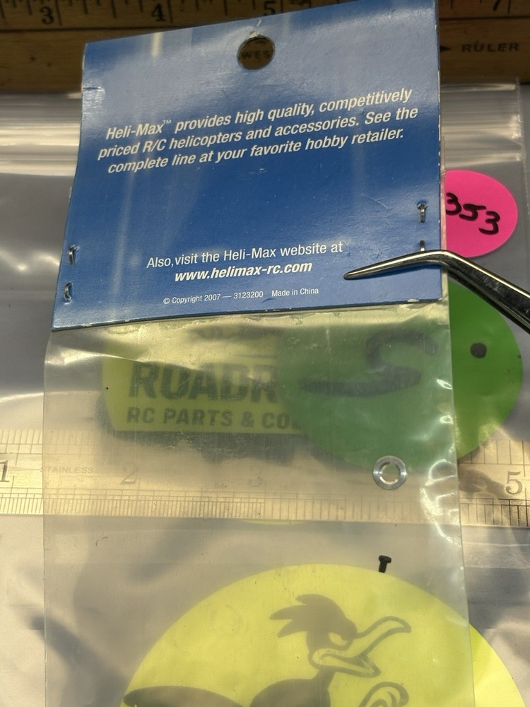 HELI-MAX HMXE8522 OUTER ROTOR SHAFT for: AXE CX MICRO