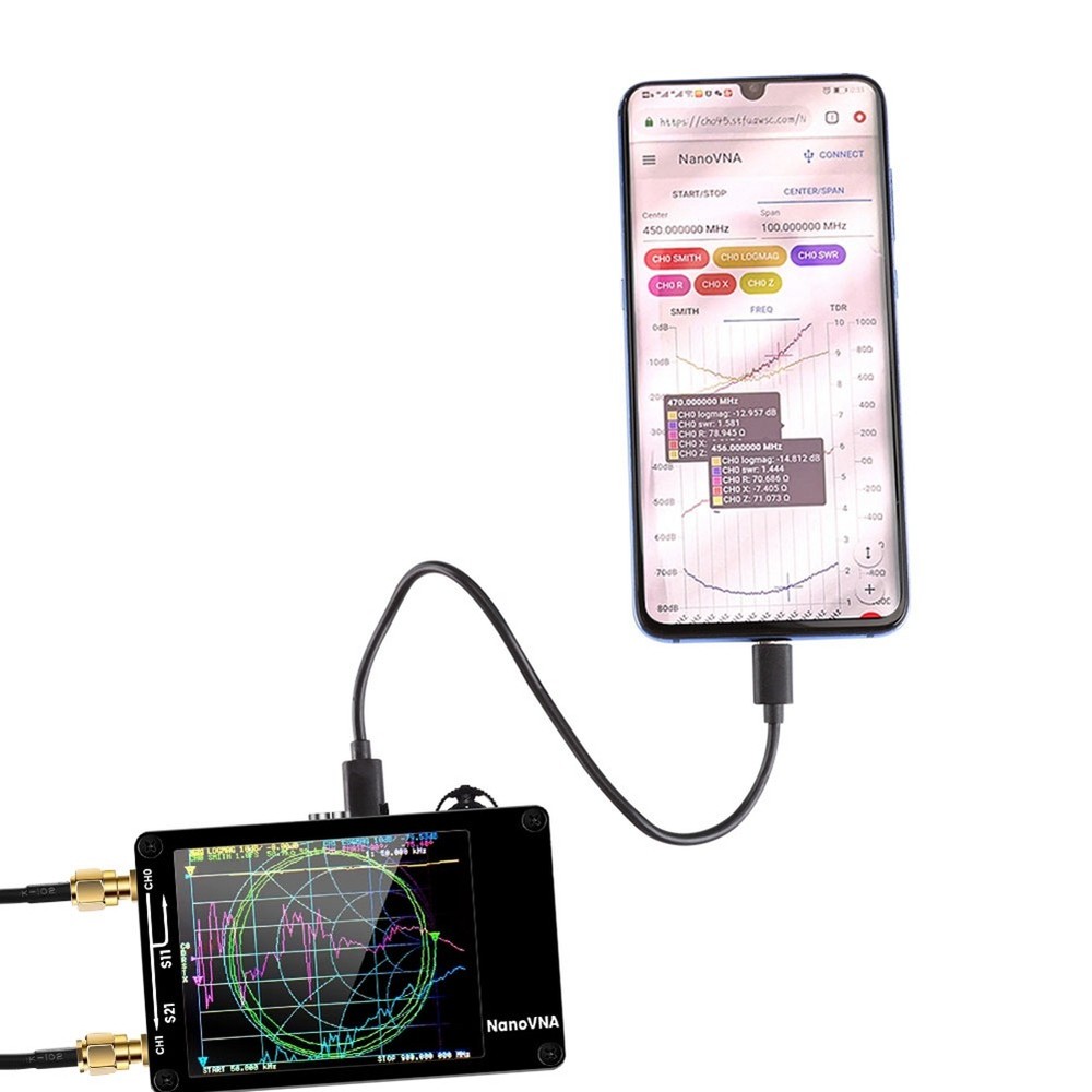 Enhanced -H Vector Network Antenna Analyzer 10KHz-1.5GHz MF1462