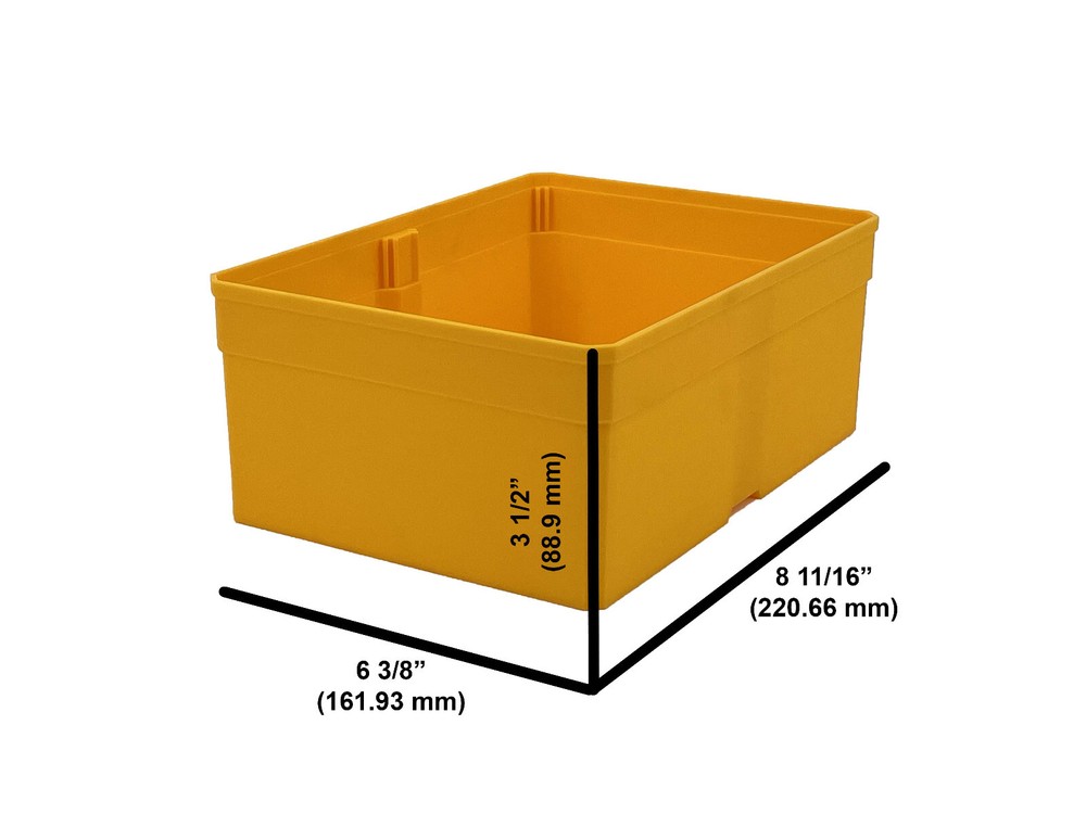 Dewalt Pro Organizer Compatible Extra Large Wide Replacement Bin Insert
