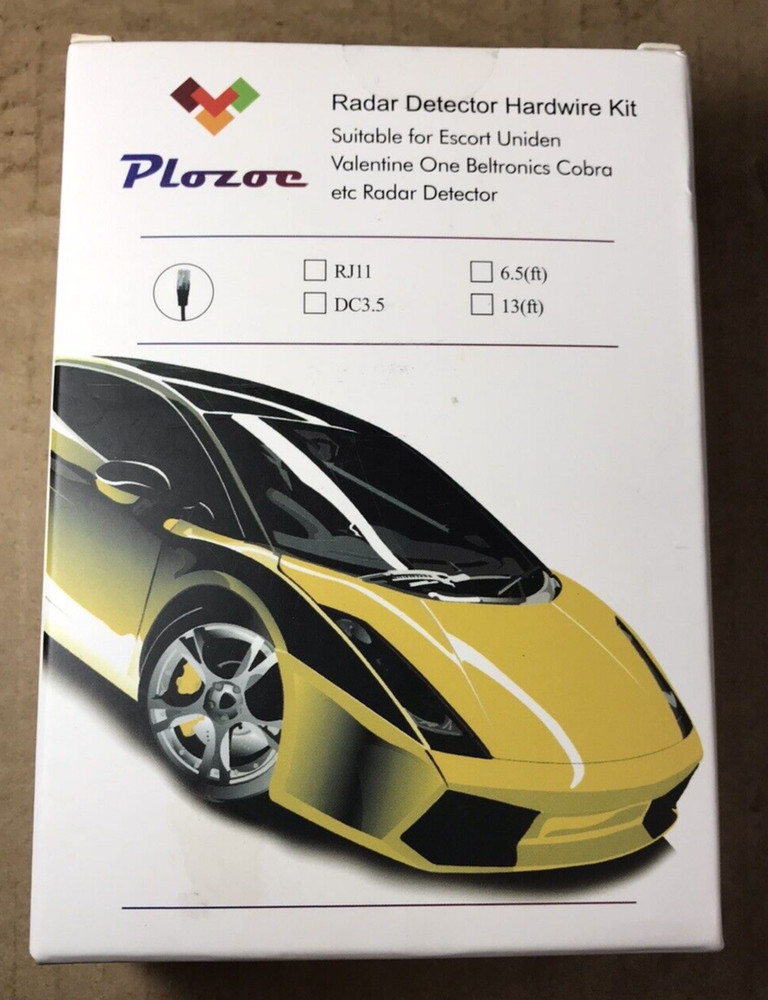 Plozoe Radar Detector Hardware Kit  New
