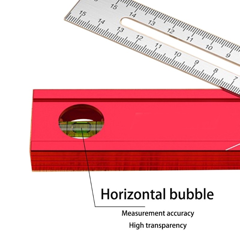 Multifunctional Precise Marking Gauge for Woodworking Scribing Ruler Tool