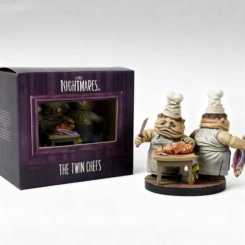 New Little Nightmares the Twin Chefs Model Action Figures Anime Game Periphery