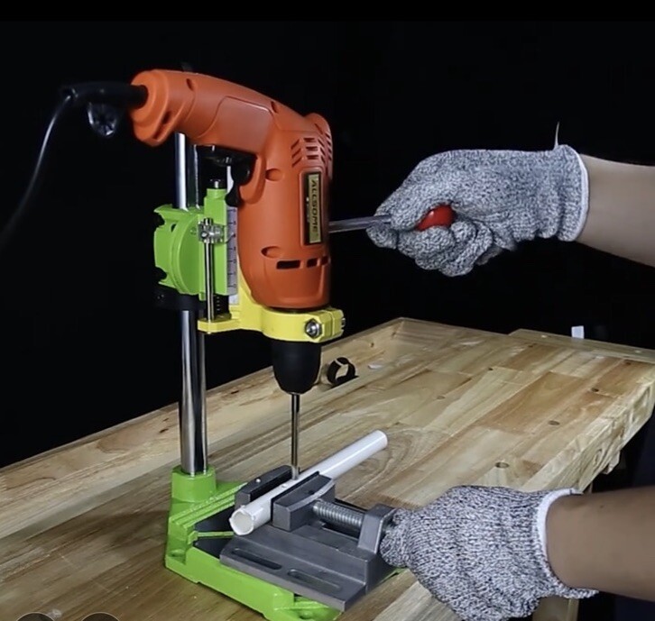 Drill Press Rotary Tool Workstation Stand,D.P. Stand Mini Electric Drill Bracket