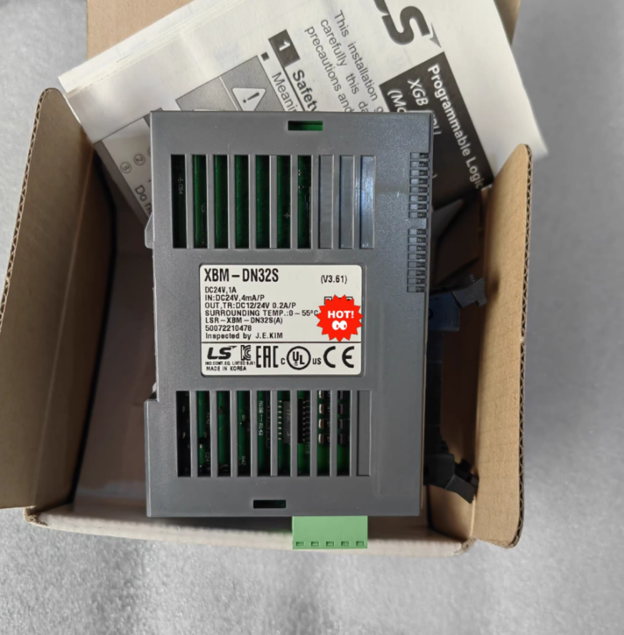 One New LS XBM-DN32S Programmable Controller XBMDN32S Expedited Shipping