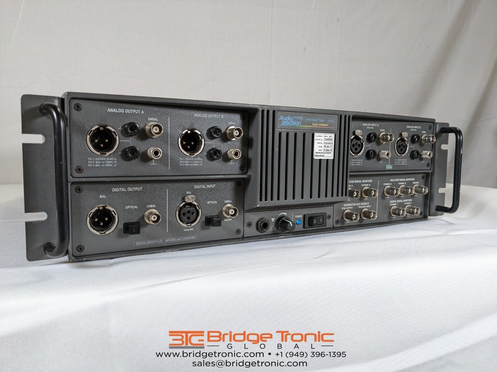 Audio Precision System Two 2322 Analog Signal Generator