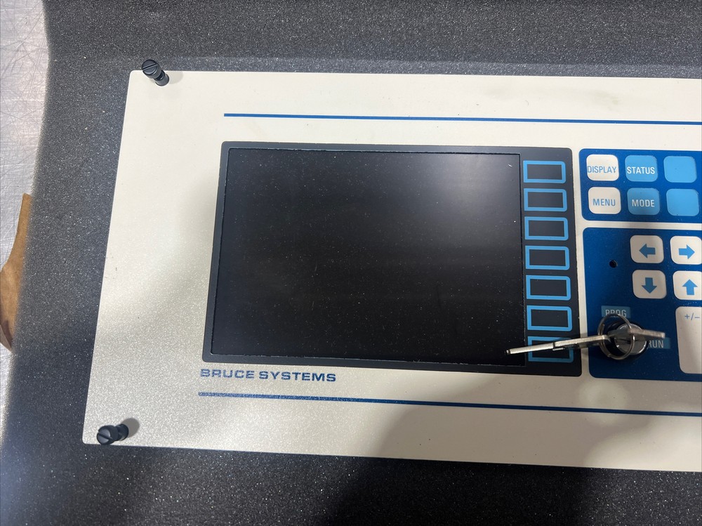 MODEL 7690, MAT. HANDLER CONTROL, BRUCE IND.CNTRL Front Panel Nos Surplus