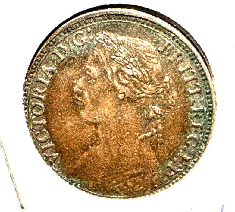 Great Britain 1874 H farthing KM 753 XF