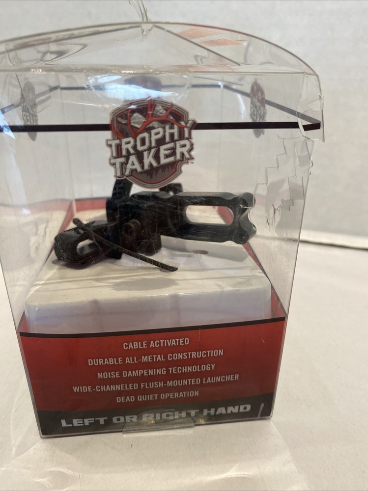 Trophy Taker T3402 Throwdown Arrow Rest - Cable Driven - Drop-Away Rest - 00063
