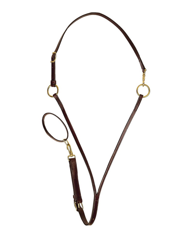 Tory Leather Adjustable Training Martingale