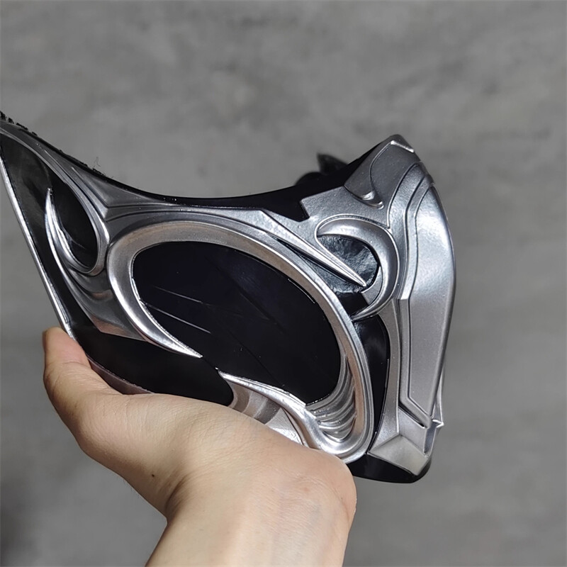 Mortal Kombat SUB-ZERO Mask CLASSIC SUB-ZERO FRP Half Face Mask Cosplay Props