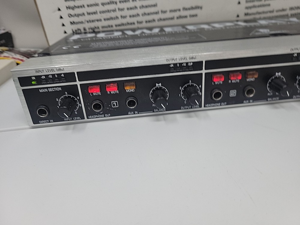Behringer Multicom Pro Ha4400 4-Channel Audio Interactive Dynamics Processor