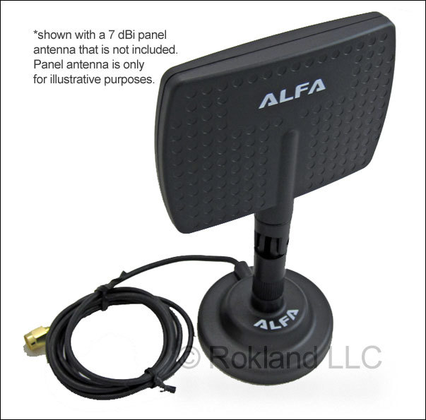 Alfa Magnetic Base extension for RP-SMA antenna magbase