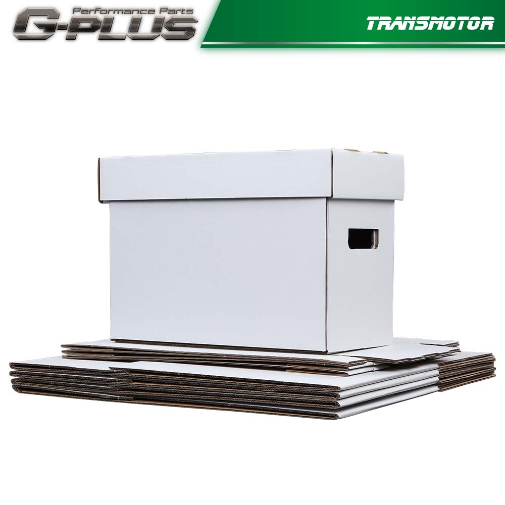 Comic Books Storage Boxes White Short Holds 150-175 Stackable Durable Archive