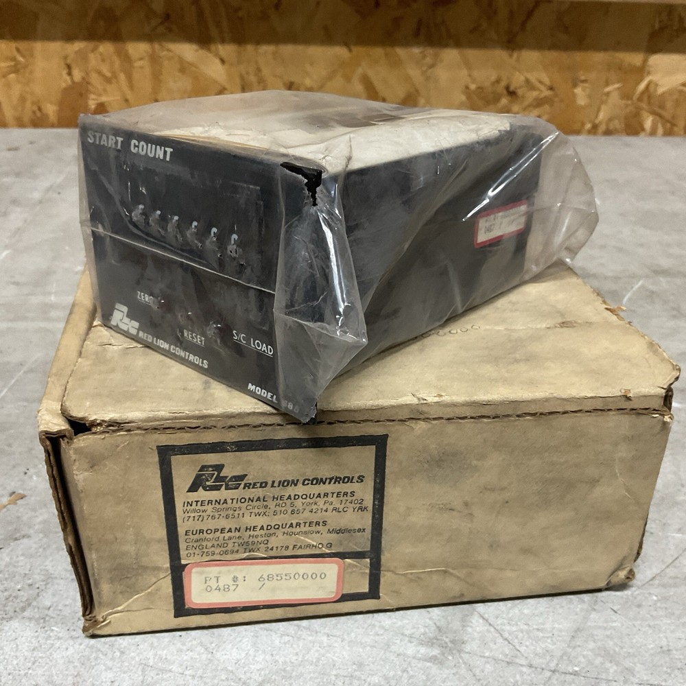 NEW Red Lion Controls 68550000 Start Count Module, Model 685