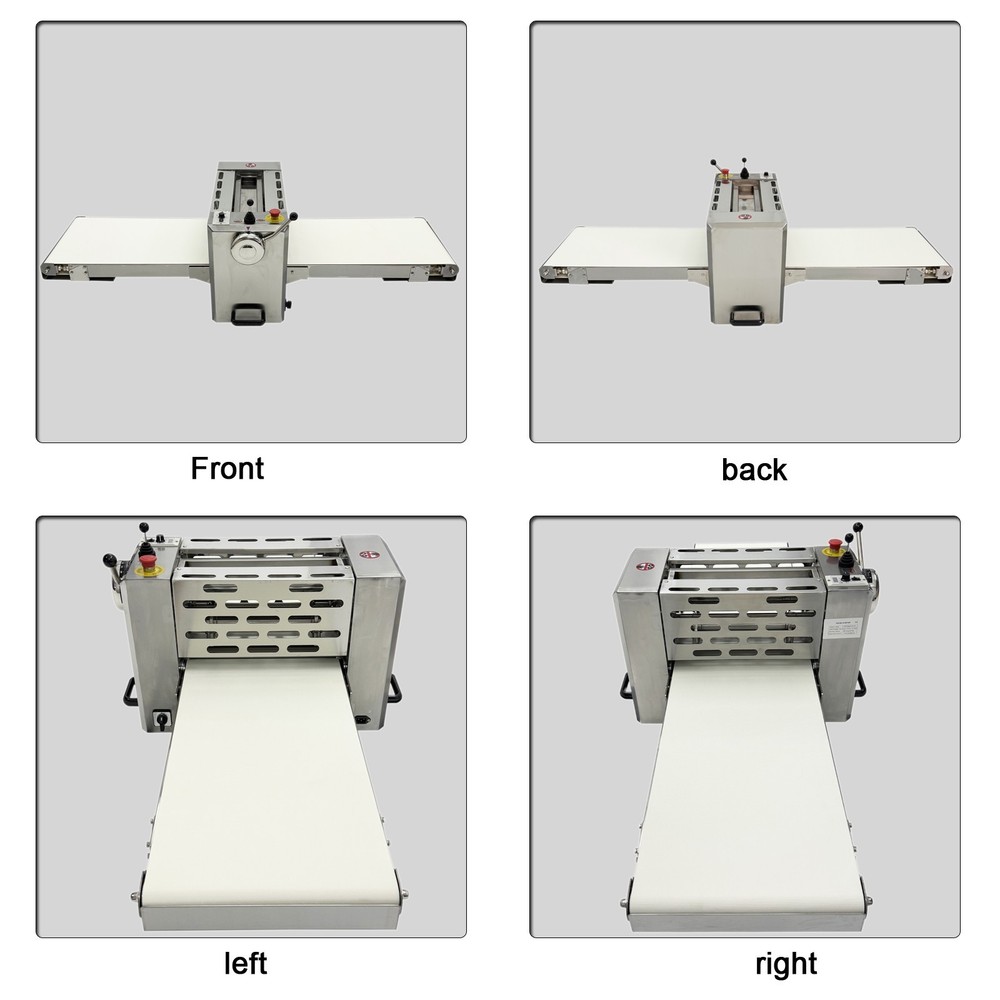 110V Mini Commercial Desktop Electric Foldable Dough Sheeter Machine