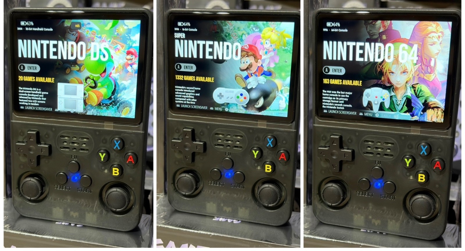 R36s Retro Handheld Premium Gaming Console with 21,000 Top-Tier Video Games