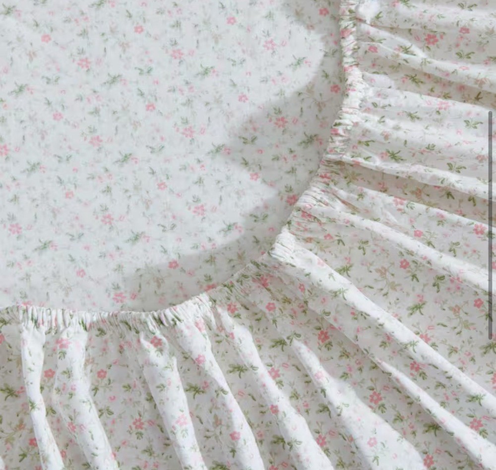 Laura Ashley Cotton Percale Queen Sheet Set
