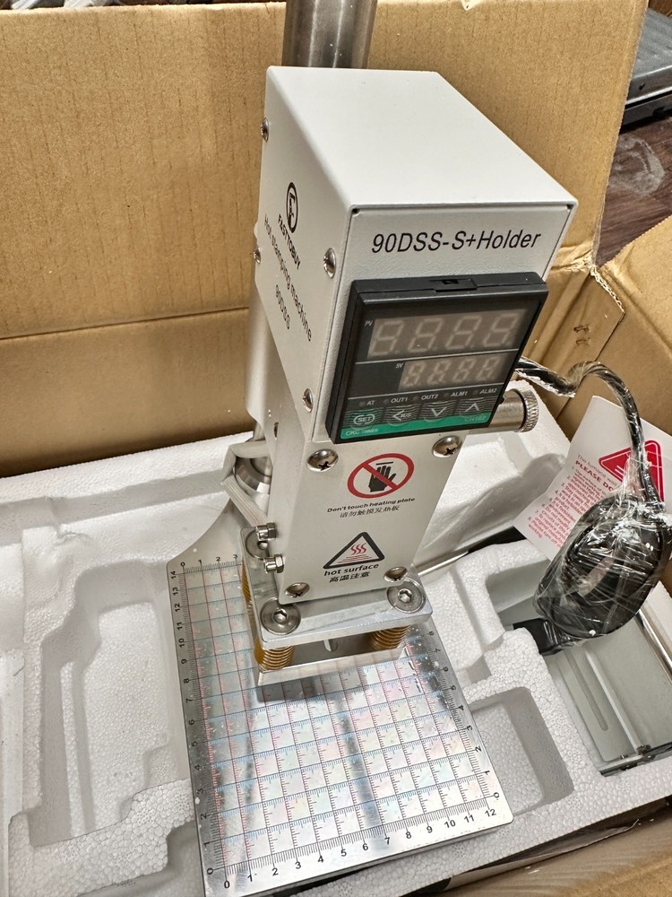 hot foil stamping machine used