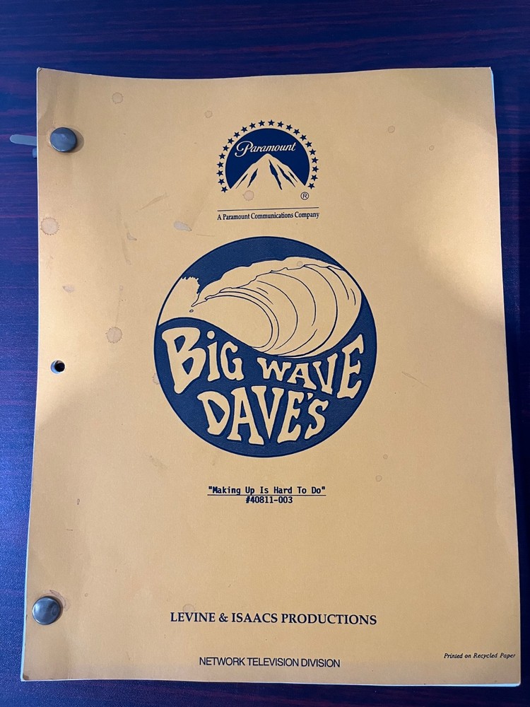 Big Wave Dave's - Original Script