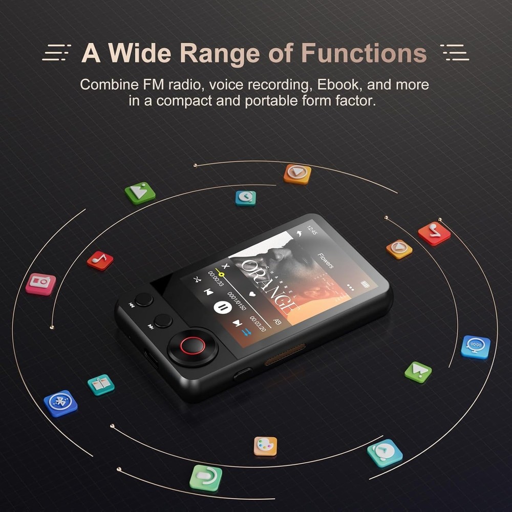 MECHEN D53 128GB MP3 Player with Bluetooth