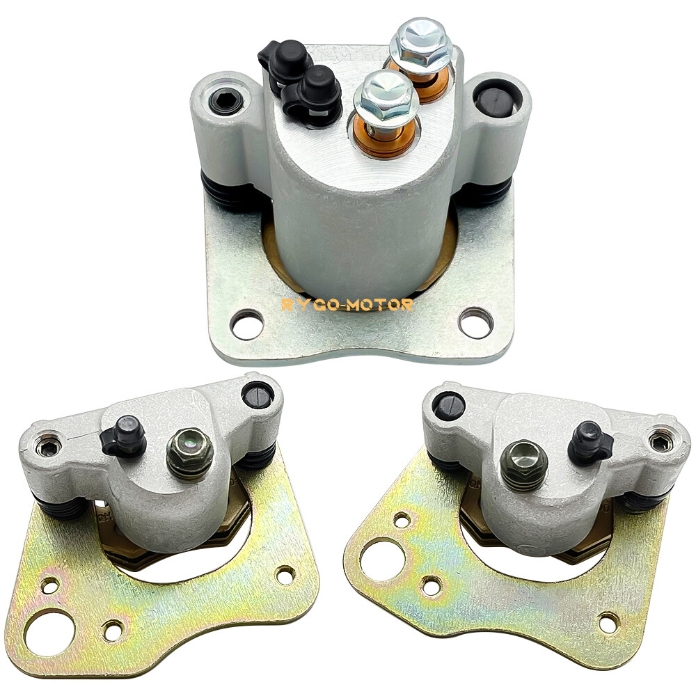 Front & Rear Brake Calipers w/Pads for Polaris Sportsman 400 450 500 570 800 ETX