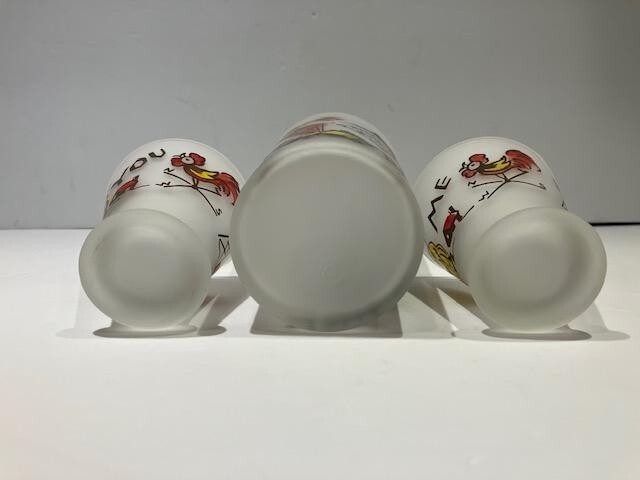 Vintage You Me Ours Farm Cocktail 3-piece Set - Vintage Barware 1960's