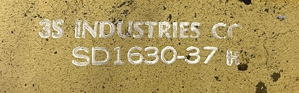 USED 3S Industries SD1630-37 Transformer