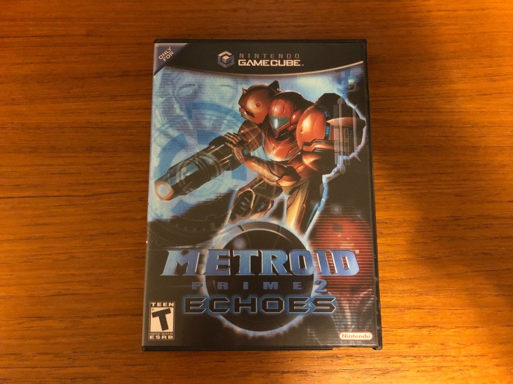 Replacement GameCube Case for Metroid Prime 2: Echoes