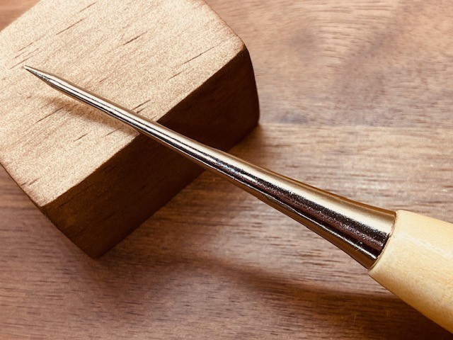 Natural wood scratch awl