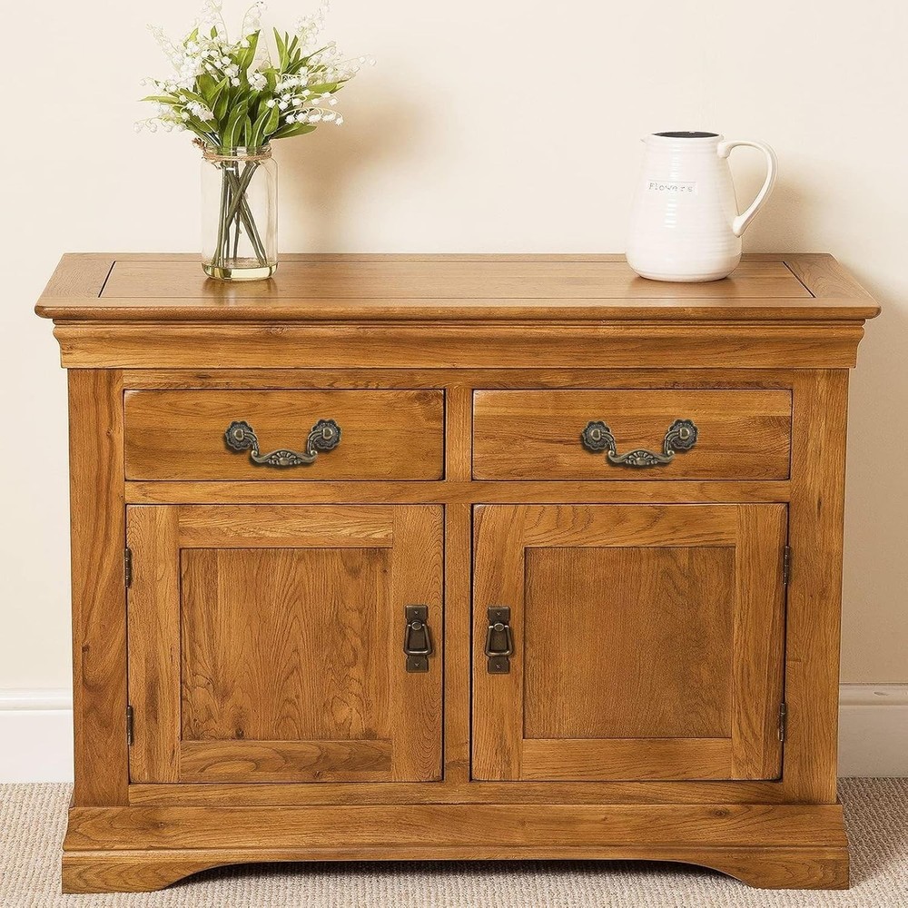 6 Pcs 3 Inch Bail Handle Drop Pulls Vintage Drop Bail Drawer Pulls Antique Bronz