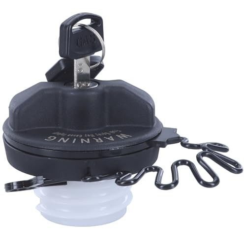 Stant Regular Keyed Alike Fuel Cap, black Black