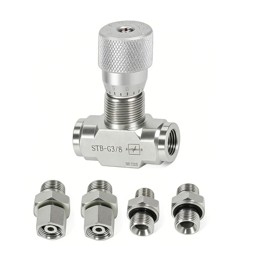 Mini Excavator Hydraulic Flowrate Control Valve For Speed Adjustment