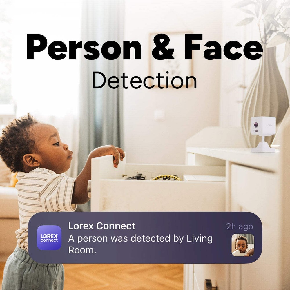 Lorex Connect | NEW APP | 2K Indoor Wi-Fi Camera