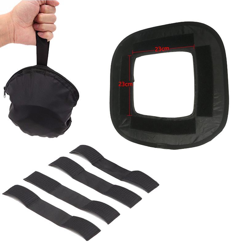 23*23Soft box Diffuser for YONGNUO Led Video Light Panel Foldable Soft Filter