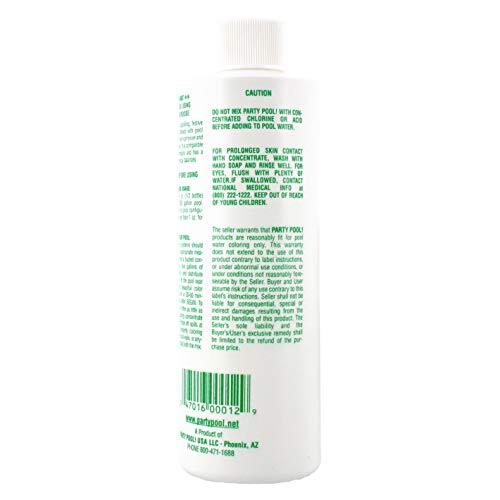 Party Pool Super-Concentrate Pool Dye Green