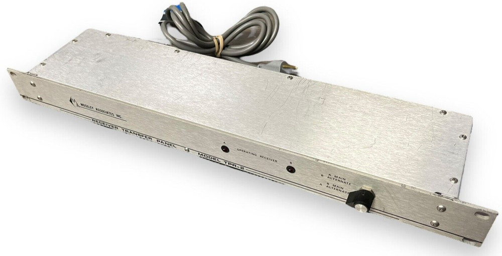 Moseley TPR-2 Receiver Transfer Panel TPR 2 RF BROADCAST GEAR - TESTED!!