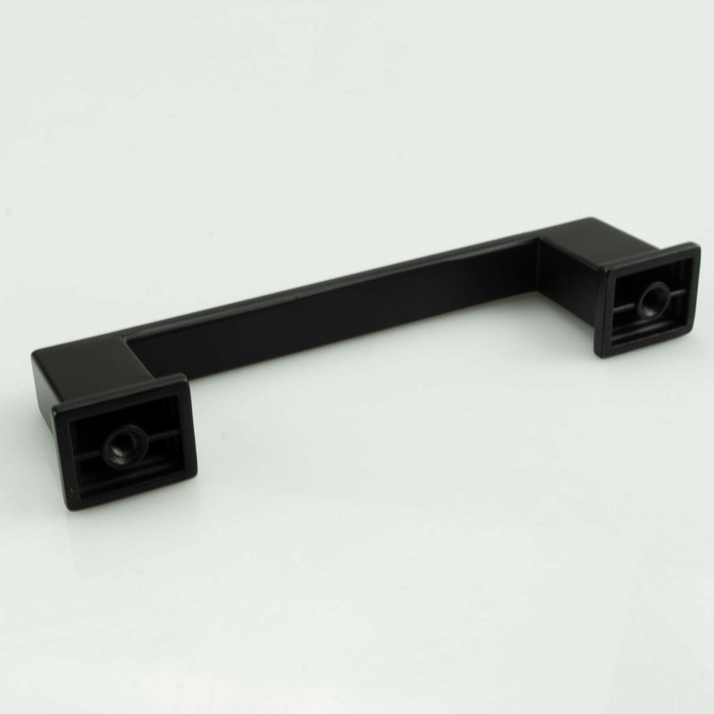 Square Matte Black Solid Cabinet Handles Pulls Kitchen Bathroom Modern Style