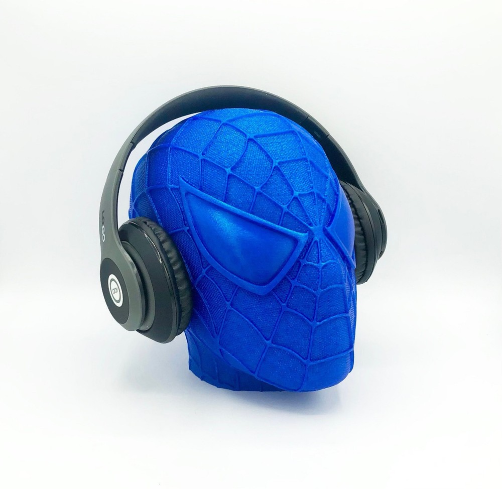 Spider-Man Headphone Head - 3D Printed Headphone Stand Bust