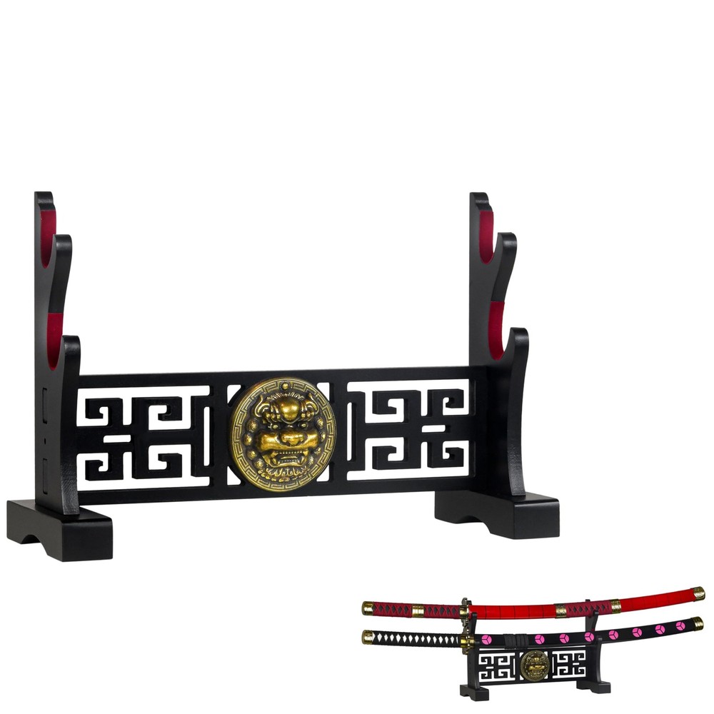 Logest Sword Stand - 4 Tier Options Available - Crafted Using 2-Tier, Black