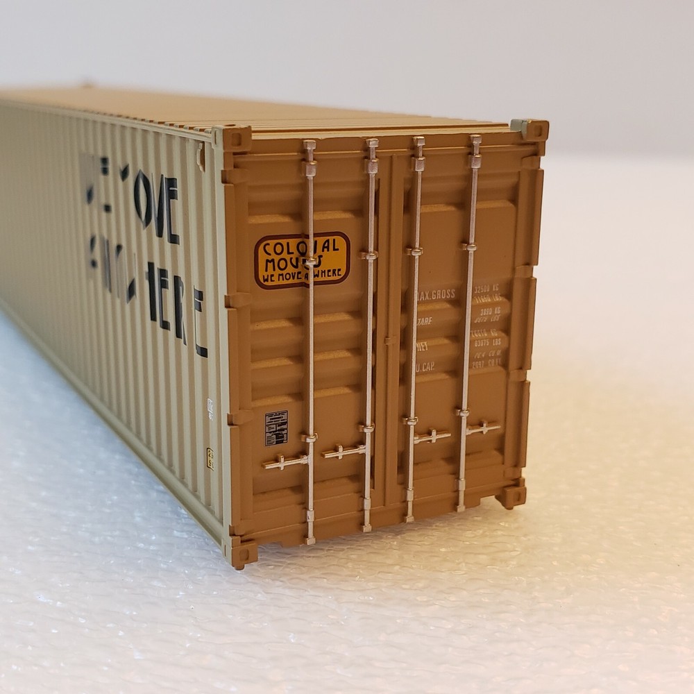 Battlestar Galactica Colonial Movers 40ft. Shipping Container in HO Scale